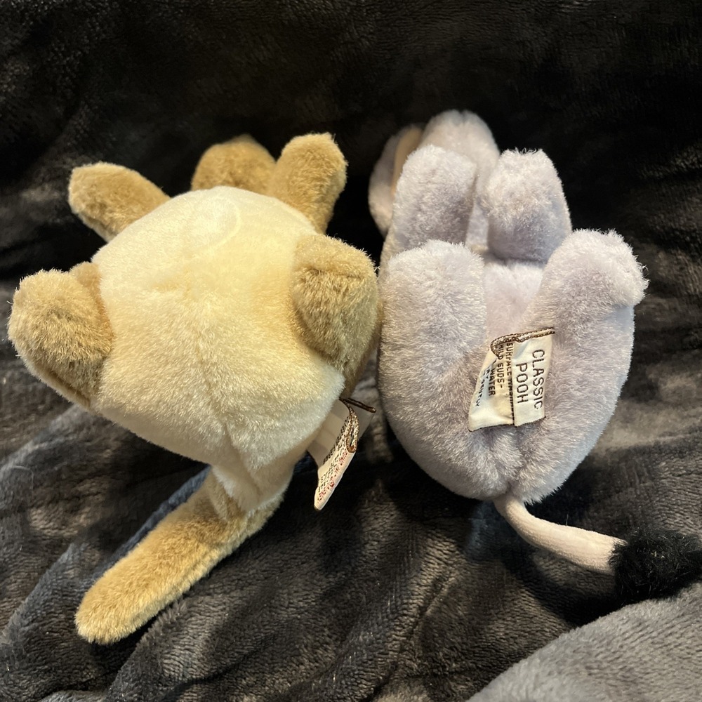 Gund Classic Winnie The Pooh Lot Of 2 Kanga And Eeyore EUC nursery Decor - Picture 4 of 12